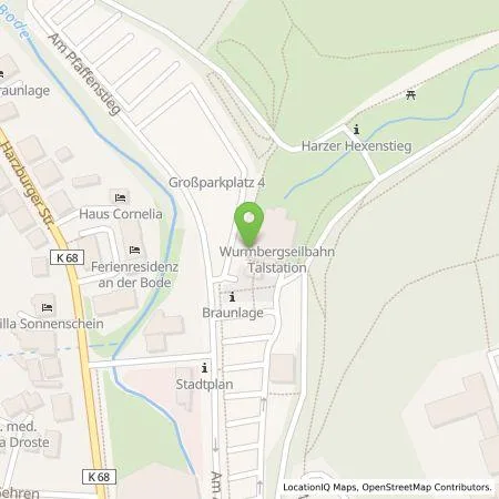 Standortübersicht der Tankstelle Harz Energie GmbH & Co.KG in 38700 Braunlage