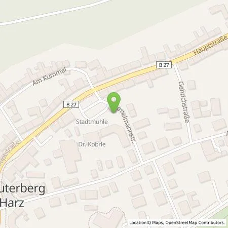 Standortübersicht der Tankstelle Harz Energie GmbH & Co.KG in 37431 Bad Lauterberg