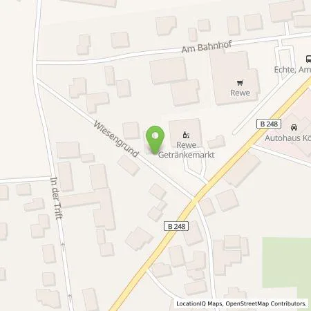 Standortübersicht der Tankstelle Harz Energie GmbH & Co.KG in 37589 Kalefeld/Echte