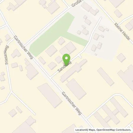 Standortübersicht der Tankstelle hallewestfalen.net GmbH in 33790 Halle