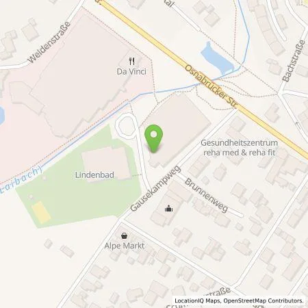 Standortübersicht der Tankstelle hallewestfalen.net GmbH in 33790 Halle