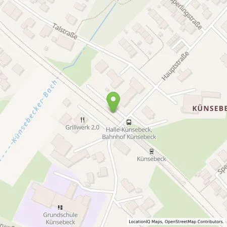 Standortübersicht der Tankstelle hallewestfalen.net GmbH in 33790 Halle (Westf.)