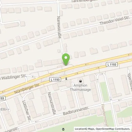 Standortübersicht der Tankstelle Stadtwerke Stuttgart GmbH in 70374 Stuttgart