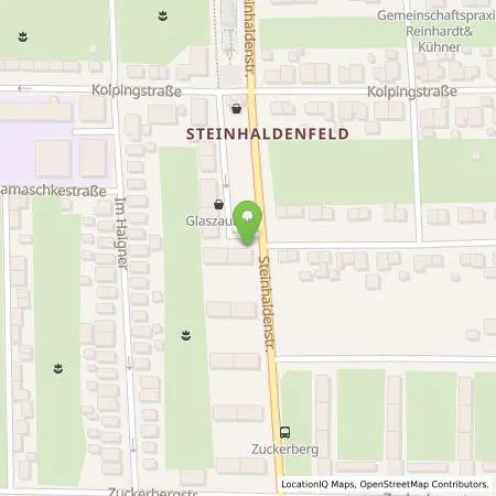 Standortübersicht der Tankstelle Stadtwerke Stuttgart GmbH in 70378 Stuttgart