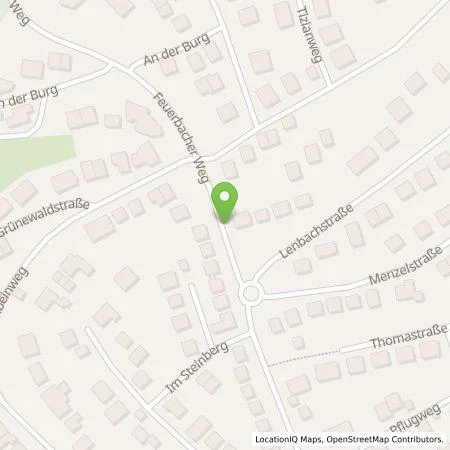 Standortübersicht der Tankstelle Stadtwerke Stuttgart GmbH in 70192 Stuttgart