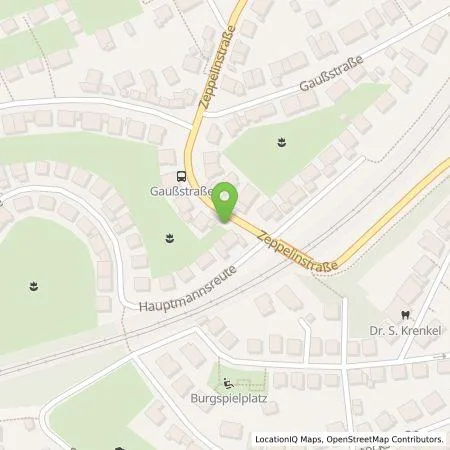 Standortübersicht der Tankstelle Stadtwerke Stuttgart GmbH in 70193 Stuttgart