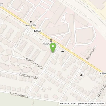 Standortübersicht der Tankstelle Stadtwerke Stuttgart GmbH in 70435 Stuttgart