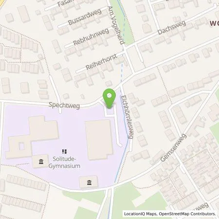 Standortübersicht der Tankstelle Stadtwerke Stuttgart GmbH in 70499 Stuttgart