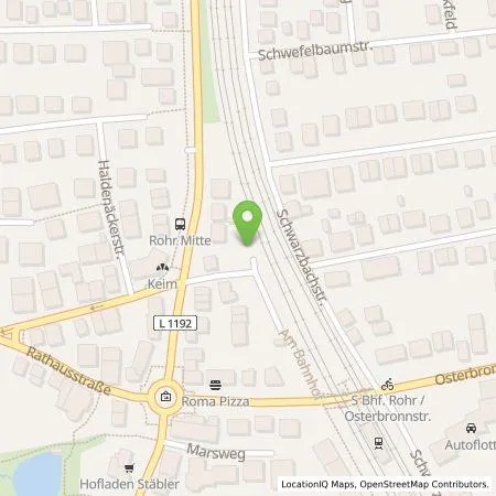 Standortübersicht der Tankstelle Stadtwerke Stuttgart GmbH in 70565 Stuttgart