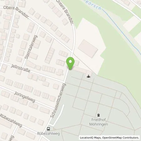 Standortübersicht der Tankstelle Stadtwerke Stuttgart GmbH in 70567 Stuttgart