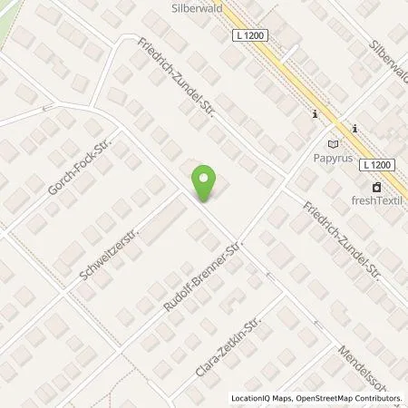 Standortübersicht der Tankstelle Stadtwerke Stuttgart GmbH in 70619 Stuttgart