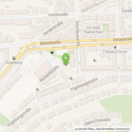 Standortübersicht der Tankstelle Stadtwerke Stuttgart GmbH in 70197 Stuttgart