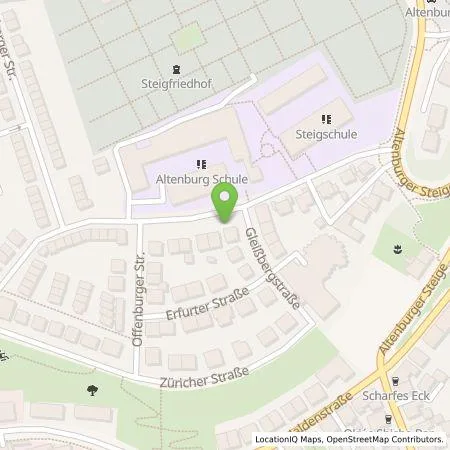 Standortübersicht der Tankstelle Stadtwerke Stuttgart GmbH in 70376 Stuttgart