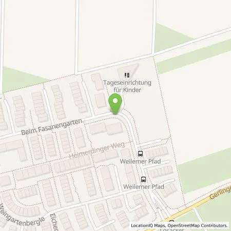 Standortübersicht der Tankstelle Stadtwerke Stuttgart GmbH in 70499 Stuttgart