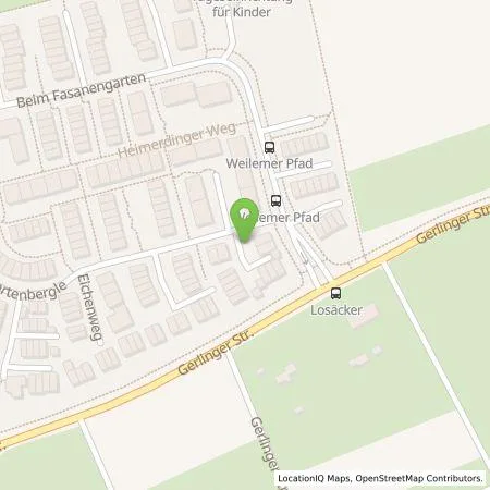 Standortübersicht der Tankstelle Stadtwerke Stuttgart GmbH in 70499 Stuttgart