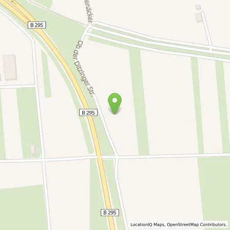 Standortübersicht der Tankstelle Stadtwerke Stuttgart GmbH in 70499 Stuttgart