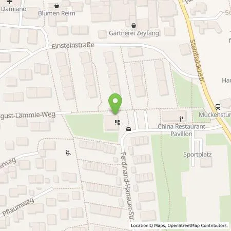 Standortübersicht der Tankstelle Stadtwerke Stuttgart GmbH in 70374 Stuttgart