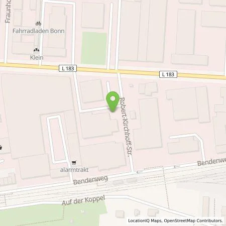 Standortübersicht der Tankstelle Carl Knauber Holding GmbH & Co. KG in 53121 Bonn