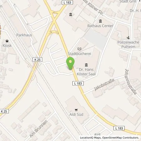 Standortübersicht der Tankstelle TankE GmbH in 50259 Pulheim