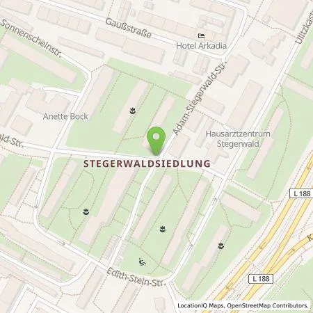 Standortübersicht der Tankstelle TankE GmbH in 51063 Köln