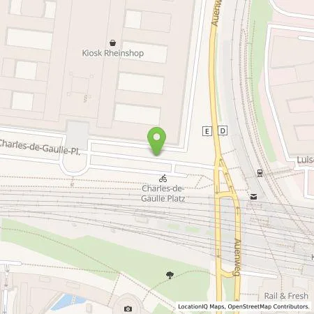 Standortübersicht der Tankstelle TankE GmbH in 50679 Köln