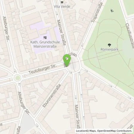 Standortübersicht der Tankstelle TankE GmbH in 50678 Köln