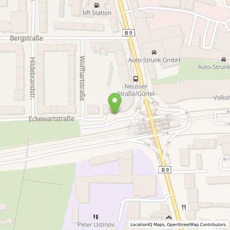 Standortübersicht der Tankstelle TankE GmbH in 50733 Köln