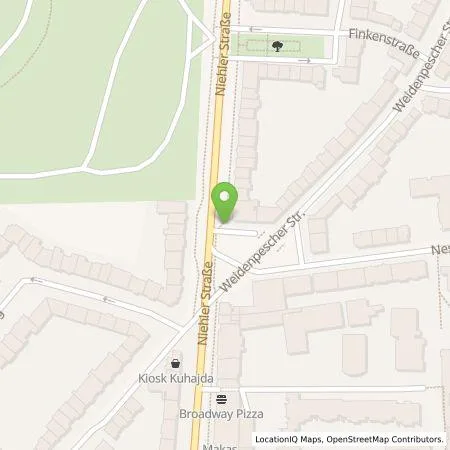 Standortübersicht der Tankstelle TankE GmbH in 50735 Köln