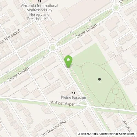 Standortübersicht der Tankstelle TankE GmbH in 50859 Köln