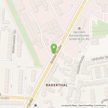 Standortübersicht der Tankstelle TankE GmbH in 50968 Köln