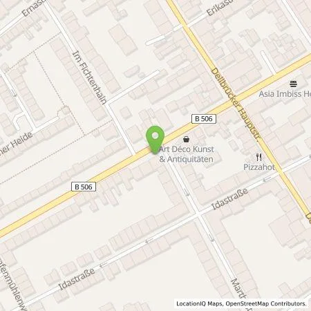 Standortübersicht der Tankstelle TankE GmbH in 51067 Köln