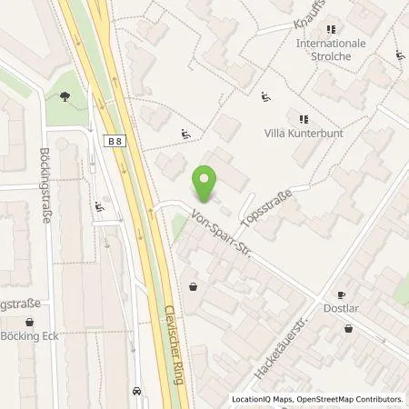 Standortübersicht der Tankstelle TankE GmbH in 51063 Köln