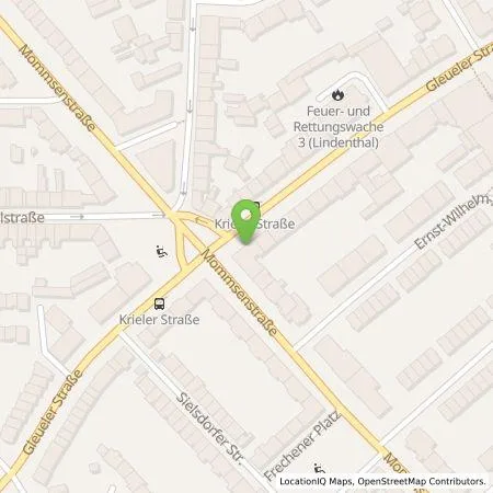 Standortübersicht der Tankstelle TankE GmbH in 50935 Köln