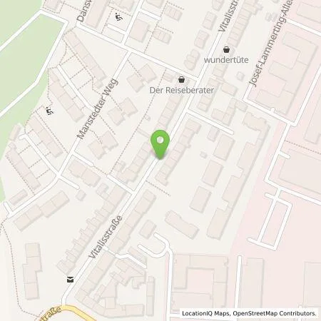 Standortübersicht der Tankstelle TankE GmbH in 50933 Köln