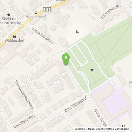 Standortübersicht der Tankstelle TankE GmbH in 50859 Köln