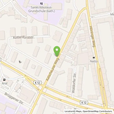 Standortübersicht der Tankstelle TankE GmbH in 50969 Köln