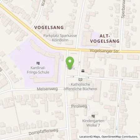 Standortübersicht der Tankstelle TankE GmbH in 50829 Köln