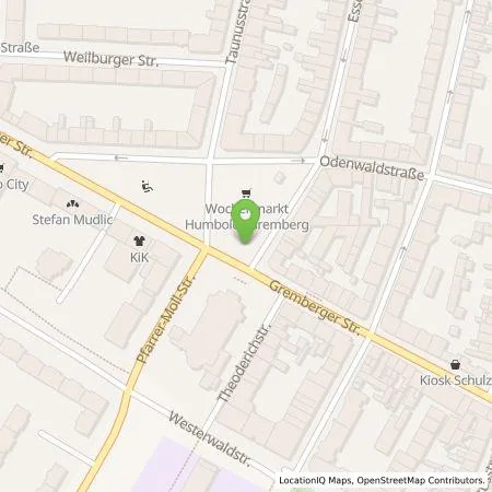 Standortübersicht der Tankstelle TankE GmbH in 51105 Köln