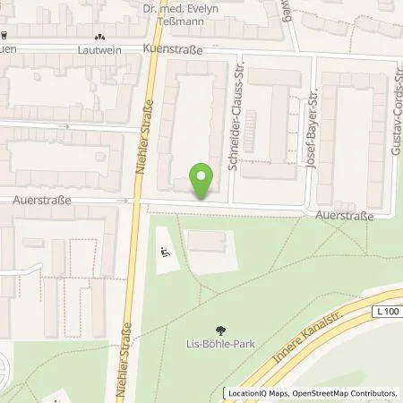 Standortübersicht der Tankstelle TankE GmbH in 50733 Köln