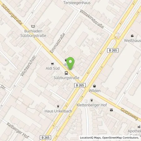 Standortübersicht der Tankstelle TankE GmbH in 50937 Köln