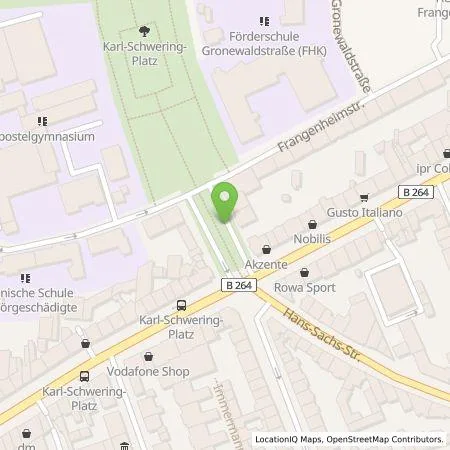 Standortübersicht der Tankstelle TankE GmbH in 50931 Köln