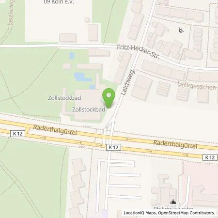 Standortübersicht der Tankstelle TankE GmbH in 50969 Köln