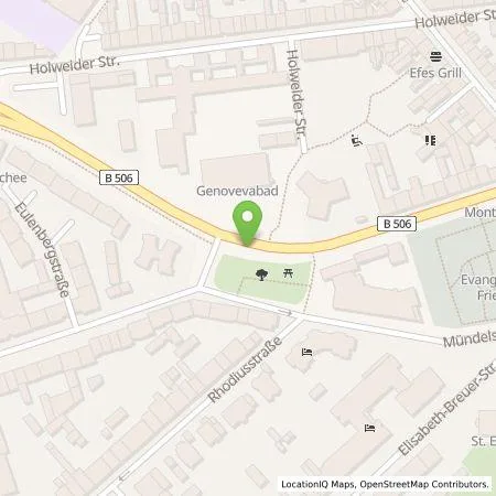 Standortübersicht der Tankstelle TankE GmbH in 51065 Köln