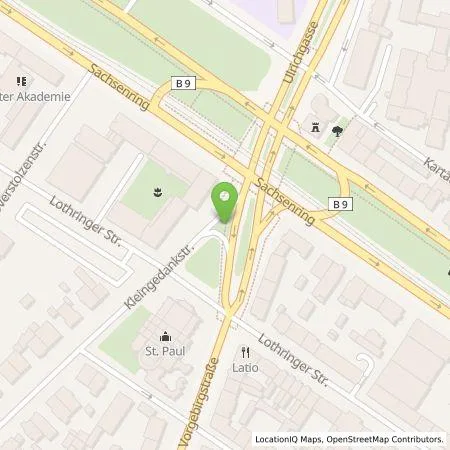 Standortübersicht der Tankstelle TankE GmbH in 50677 Köln