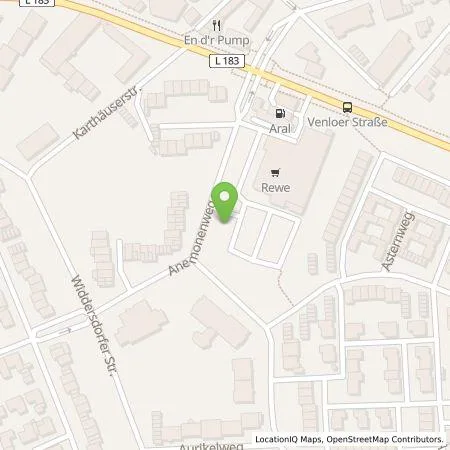 Standortübersicht der Tankstelle TankE GmbH in 50259 Pulheim