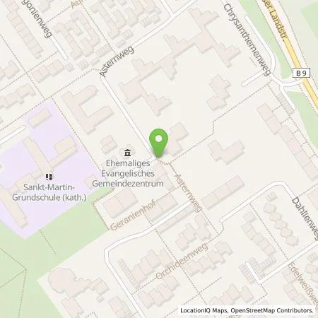 Standortübersicht der Tankstelle TankE GmbH in 50769 Köln