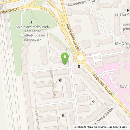 Standortübersicht der Tankstelle TankE GmbH in 50733 Köln