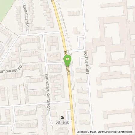 Standortübersicht der Tankstelle TankE GmbH in 50827 Köln