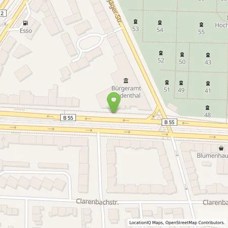 Standortübersicht der Tankstelle TankE GmbH in 50931 Köln