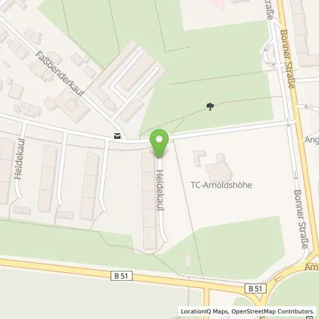 Standortübersicht der Tankstelle TankE GmbH in 50968 Köln